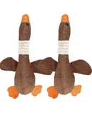 Indestructible Dog Toy, Designed for Heavy Chewers, Unbreakable Dog Toys, Extreme Goose for Heavy Chewers,Robust Duck Dog Toy,Antarcking Dog Toy (Color : B+B)