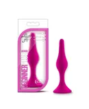 Luxe Silicone Beginner Plug Medium Pink