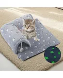 【2025 Upgrade】 Interactive Cat Ball Toy, Wicked Ball M3, Automatic Moving Ball Toy for Indoor Cat Kitten, Smart Anti-Depression Pet Toy Fun Gift with Light