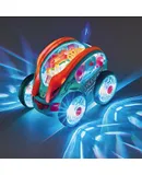 Dynamic Gear Drive Car with LED Lights, Kids Transparent Luminous Toy Car, Crash Toy Car with Colored Moving Gears for Children 1-3 Years Old