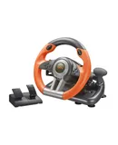 PXN PC Racing Wheel, V3 PRO 180 Degree Universal USB Car Sim Game Steering Wheel with Pedals for Xbox One, Xbox Series S/X PS3, PS4, Switch,Orange