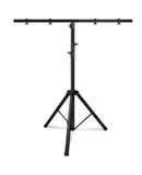 5 Core DJ Light Stand Height Adjustable 39-100" Heavy Duty Tripod Stage Lights Stands w Light T Bar