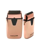 BaByliss Pro LIMITED EDITION UVFOIL UV-Disinfecting Metal Single Foil Shaver - Rose Gold #FXLFS1RG + BaByliss Pro LIMITED EDITON UVFOIL UV-Disinfecting Metal Double Foil Shaver #FXLFS2RG (Rose Gold)