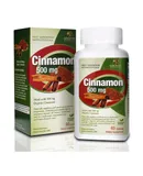 Organic Cinnamon - 500mg by Natures Answer for Unisex - 60 Count Capsules