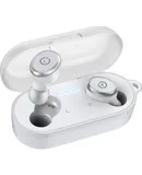 (Classic) Bluetooth 5.3 Wireless Earbuds with Wireless Charging Case IPX8 Waterproof Stereo Headphones In-Ear Built-in Microphone Headphones Premium Sound with Deep Bass Preset 32 Equalizers via APP