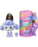 Barbie Chelsea Cutie Reveal Small Doll & Accessories, Brunette with Poodle Costume, 6 Surprises