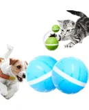 Peppy Pet Ball for Dogs, Peppy Pet Ball for Cats, Peppy Pet Ball for Dogs Interactive Dog Toy, Peppy Pet Ball Interactive Pet Ball for Large Dogs (Blue*2)
