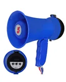 5Core Megaphone 15W Bull Horn Kids PA Speaker w 400 Yards Range Siren Lightweight Loud Mini Megafono