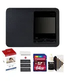 Canon SELPHY CP1500 Compact Photo Printer Black with Color Ink 4x6 Paper Set Kit