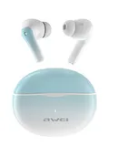 Awei T62 Bluetooth 5.3 Earbuds TWS Wireless Earphone Headphones HiFi Music Sports Waterproof ENC Headset For Samsung / Huawei / Xiaomi / Oppo / Vivo-green