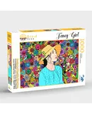 Fancy Girl 1000 Piece Jigsaw Puzzle