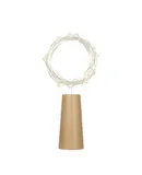 4.5V 1.2W 2Meters 20 LED Copper Wire Fairy String Light Warm White Twistable Bendable Foldable Bottle Stopper Atmosphere Lamp IP65 Water Resistance for Christmas Xmas Holiday Festival DIY Home Party Decoration Present Gift