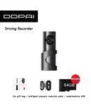 MINI3S driving recorder car camera 1620P HD 360-degree panoramic front car start reminder voice control, black, free 64G memory card, smart voltage reduction line