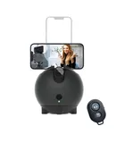 Ai Auto Face Tracking Tripod,360° Rotation+Intelligent up and Down Angle Adjustment,Face Tracking Tripod for iPhone,No App Required