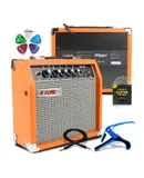 Guitar Amp 20W Electric Bass Acoustic Portable Amplifier Practice Amplificador