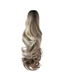 REECHO /urly Wavy Clip in Hairpiece One Piece A Jaw Long Pony Tails-20