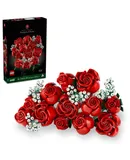 LEGO Icons Bouquet of Roses, Artificial Flowers for Home Décor, Gift for Her or Him for Anniversary or Any Special Day, Relax with a Unique Build and Display Model from the Botanical Collection, 10328