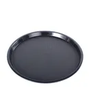 1pcs 14-inch Round Waitress/Waiter Tray Serving Tray Beverage Tray Food Tray Dinner Tray Cafeteria Tray Waitress-style One-handed Carry Fast Food Service Tray with Non Skid Surface