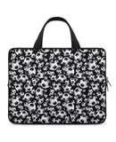 3D Look Soccer Balls Laptop Bag Women Man 10 12 13 15 17 Inch Office Notebook Travel Computer Handbag Waterproof Bag Notebook Cover