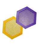 3D printed floating bee island, bee waterer, bee watering station, bee drinking cup for garden bee feeder E