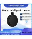 2Packs Mfi Airtag Waterproof IP67 Air Tag Plus Itag Smart Locator Anti-Lost Any Item Finder Mini Tracker for Apple Find My-Black