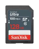 Sandisk Ultra 128 GB SDXC UHS I Memory Card 100 MBs