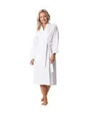 ZIYUNDIE Waffle Knit Lightweight Women's Kimono Spa Bath Robe - Quick Drying - Soft