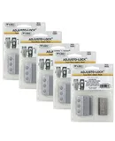5x Wahl 1005 Adjusto-Lock 1mm-3mm Clipper Blade 3 Hole, Silver - for Wahl Designer,Senior, Cordless Designer,Pilot,Sterling 4 and Nugget Clippers