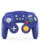 EXLENE Gamecube Controller Switch, Wireless Switch Pro Controller for Nintendo Switch/Lite/PC/Android/iOS/Steam, Support Wake Up, Motion, Adjustable Rumble, Turbo & Auto Turbo (Upgraded, Blue)