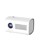 T100 Projector, Android 2+16G 1080P 4K 6G Dual Wifi BT 300 Ansi HDMI Home Theater Projector(US Plug)