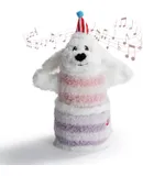 Birthday Cake Dog Toy, Singing and Dancing Birthday Songs, Interactive Dog Toys, Plush Stuffed Puppy Toys with Echo Function Feature, Happy Birthday Gift for Dogs