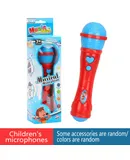 Children's Microphone Music Microphone Wireless Singing Karaoke Children's Fun Educational Toy Holiday Gift-A