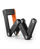 WEST BIKING Compact Folding Bike Lock Anti-Theft Chain Lock Heavy Duty Secure Guard with 3 Keys for Bike Electric Bike/Scooter