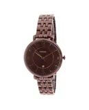 Fossil Women's Jacqueline ES4100 Purple Stainless-Steel Quartz Fashion Watch