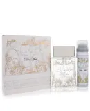 Lattafa Pure Khalis Musk Lattafa For Women Eau De Parfum Spray Plus 1.7 Deodorant 3.4 oz