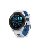Smartwatch Garmin - Forerunner 265 GPS Smartwatch 46 mm Fiber-reinforced polymer - Black / Whitestone