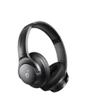 Soundcore by Anker Q20i Hybrid Active Noise Cancelling Headphones, Wireless Over-Ear Bluetooth, 40H Long ANC Playtime, Hi-Res Audio, Big Bass, Customize via an App, Transparency Mode,Black(Renewed)