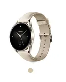 Xiaomi Watch S2  1.43” AMOLED Screen Heart rate sensor (with blood oxygen)-42mm light apricot leather strap NEW