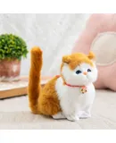 Interactive Companion Pets - Realistic & Lifelike-Realistic Furry Cat -orange