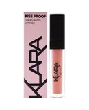 Kiss Proof Lipstick Liquid Matte - 28 Cookie Brown by Klara for Women - 0.27 oz Lipstick