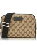 Gucci Original GG Guccissima Canvas Beige Fanny Pack Belt Bag