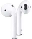 Apple AirPods (2nd Generation) Wireless Ear Buds, Bluetooth Headphones with Lightning Charging Case Included, Over 24 Hours of Battery Life, Effortless Setup for iPhone - Set: Without AppleCare+