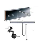 Laptop clip light Asymmetric dimming LED screen Intelligent eye protection hanging lamp for office learning reading work-Desktop computer touch model