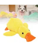 Quack-Quack Duck Dog Toy, 2024 New Durable The Mellow Dog Calming Duck Dog Toy, Yellow Stuffed Duck Dog Chew Toys for Dogs Indoor Puppy (3 Colors)