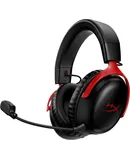 HyperX - Cloud III Wireless Gaming Headset for PC, PS5, PS4, and Nintendo Switch - Black/Red-77Z46AA