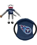 NFL Unisex NFL Sock Monkey and Flying Disc Pet Toy Combo Set