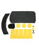 Volleyball set with back cover + rebound catch ABS+PP middle and high end model