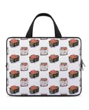 Caviar Sushi Pattern Laptop Bag Women Man 10 12 13 15 17 Inch Office Notebook Travel Computer Handbag Waterproof Bag Notebook Cover