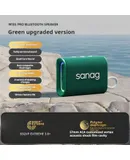 Sanag Sena M13S PRO Bluetooth Speaker with SD Card Outdoor Running Camping-M13S Upgrade green
