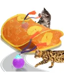 CatFurnitureTentforIndoorandOutdoorPlaypenPortableCatTunnels,OutdoorKennel(10ftTunnel)